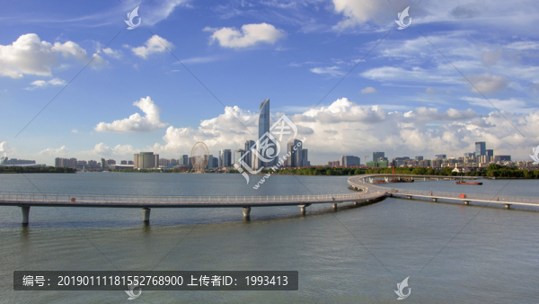 金雞湖人字橋