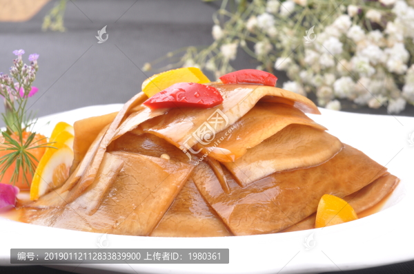 爆腌蘿卜皮