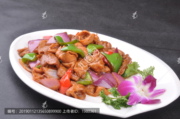 雙椒爆大腸