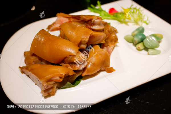 涼菜醬豬蹄