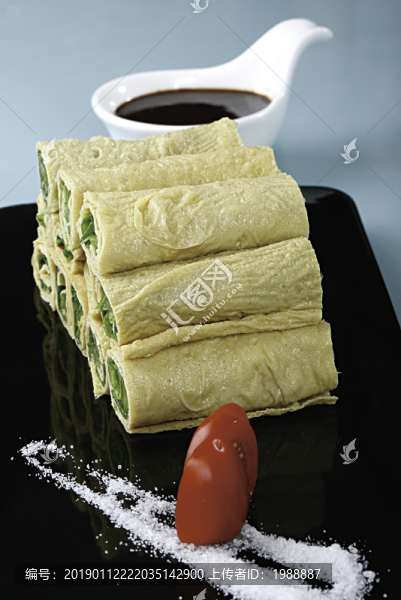 巧手生菜卷