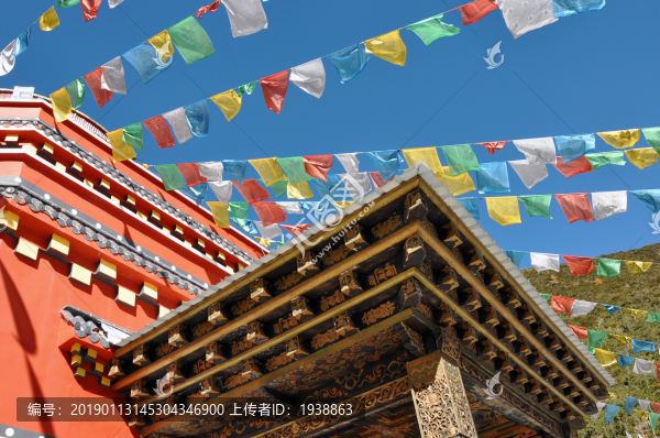 塔樓經(jīng)幡