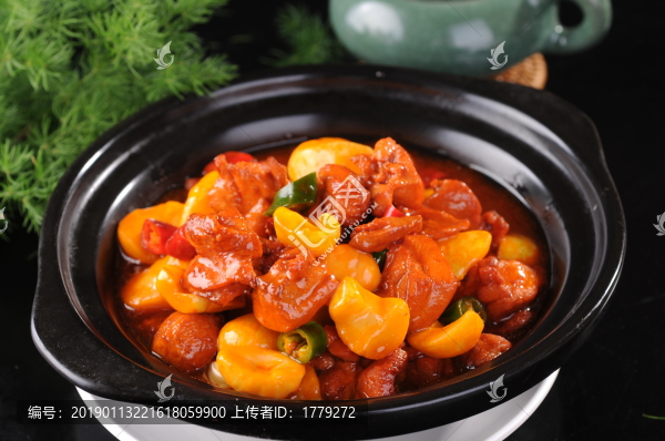 板栗雞塊