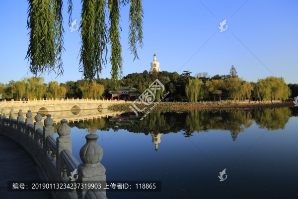 清晨的北海公園