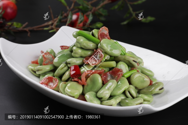 臘味蠶豆