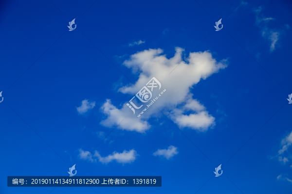 藍天白云
