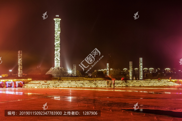 廣場(chǎng)夜景