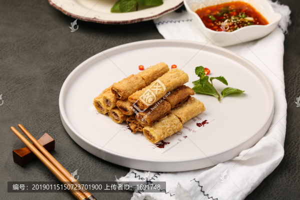 牛肉小春卷