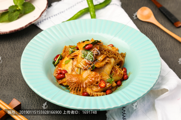 香拌牛肚