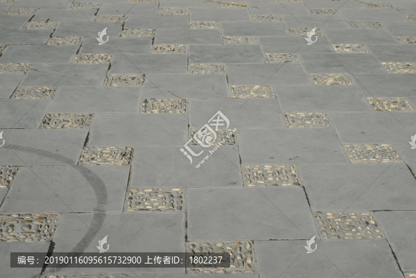 石板地面