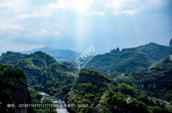武夷山全景