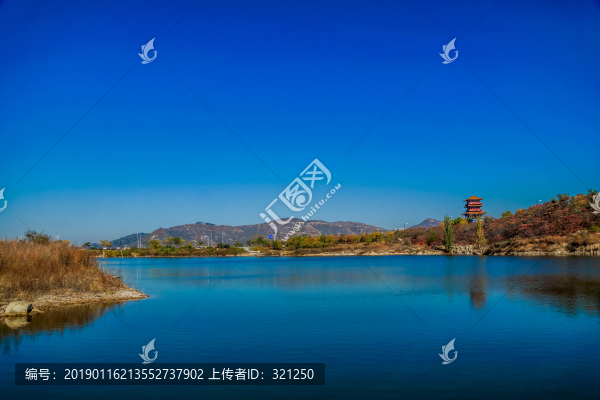 泰山石蠟河風(fēng)光