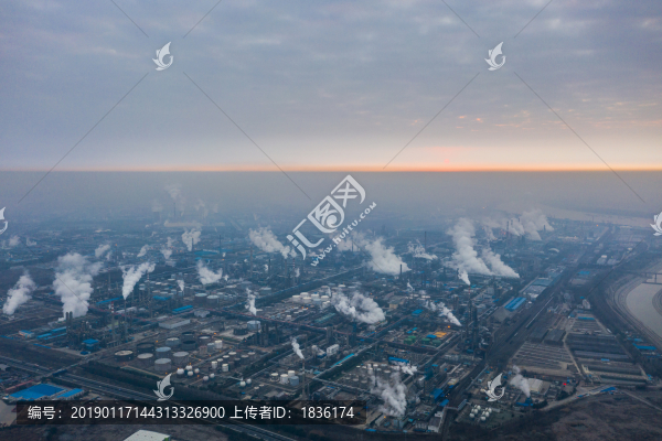 航拍南京化工園D1