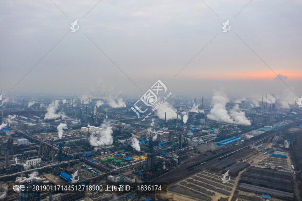 航拍南京化工園D10