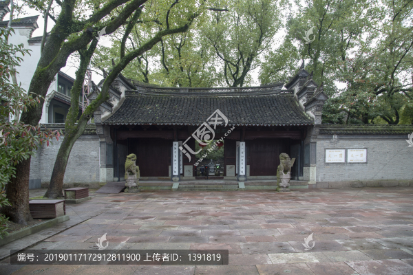 寧波天一閣西大門(mén)