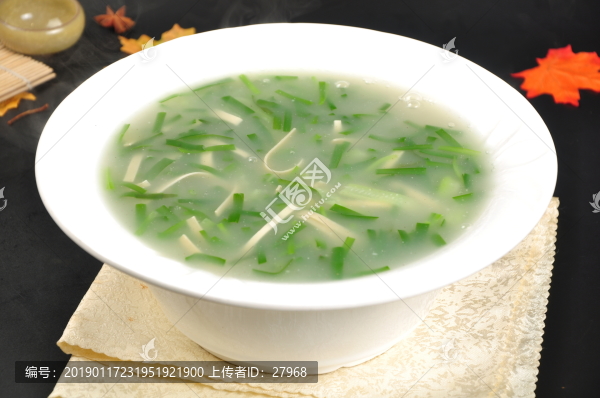 絲瓜油蜆湯