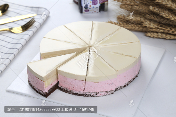 草莓提拉雙拼