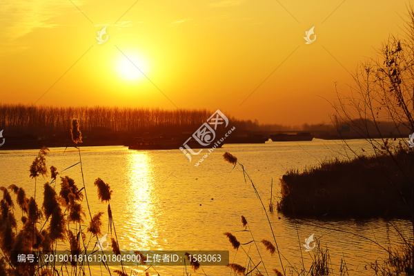 運(yùn)河落日