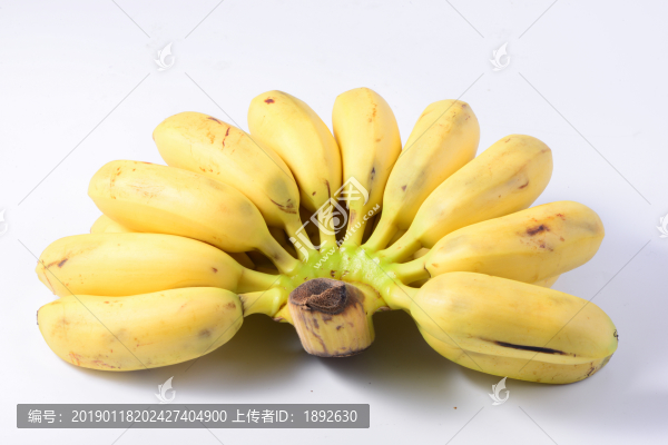 新鮮的皇帝蕉