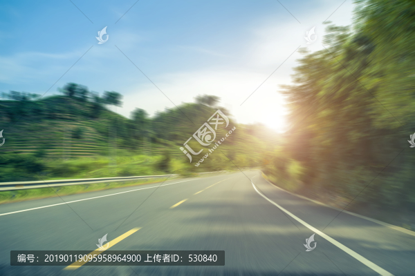 戶外公路