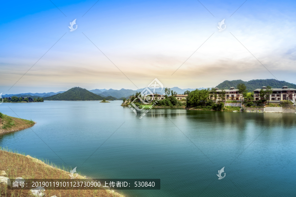 千島湖美麗的山水風(fēng)光