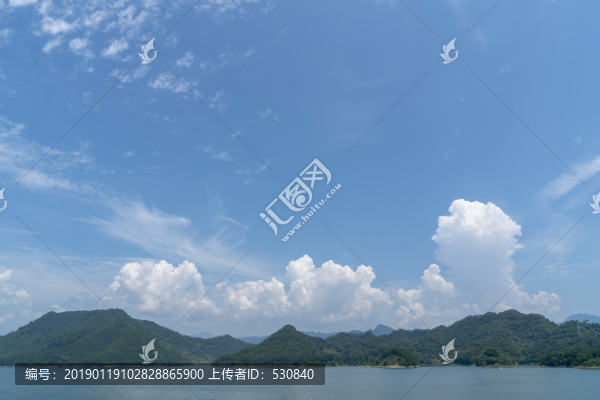 千島湖美麗的山水風(fēng)光