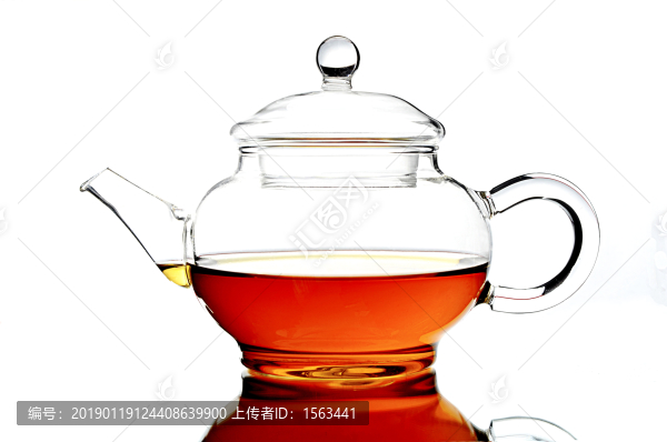茶壺茶湯紅茶玻璃茶壺