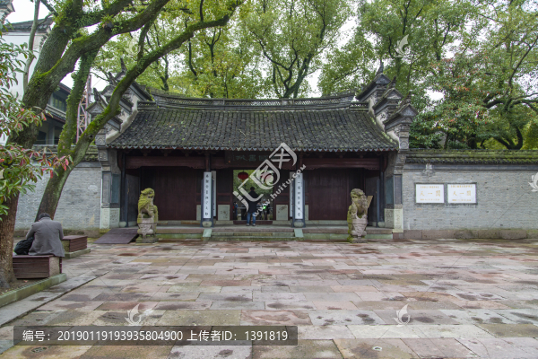 寧波天一閣西大門(mén)
