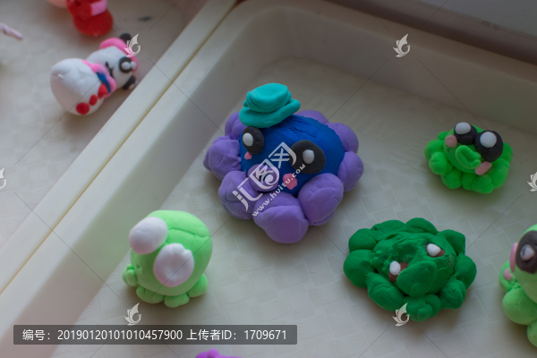 幼兒園彩泥