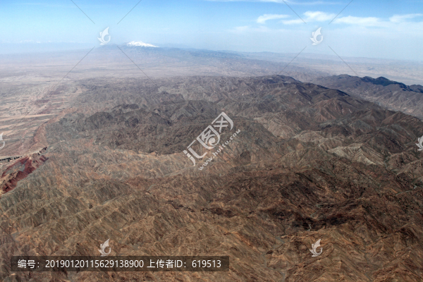 俯瞰中國(guó)西部大地
