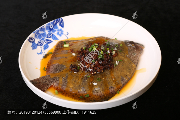 醬肉蒸多寶魚