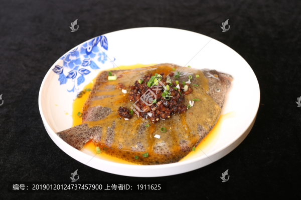 醬肉蒸多寶魚