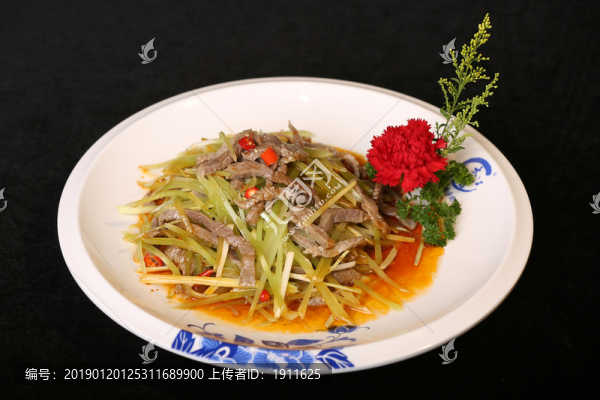 青筍牛肉絲