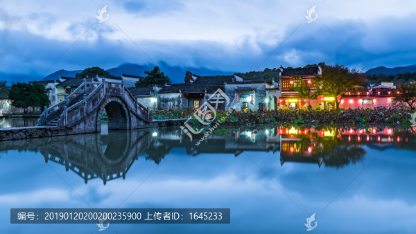 宏村夜色