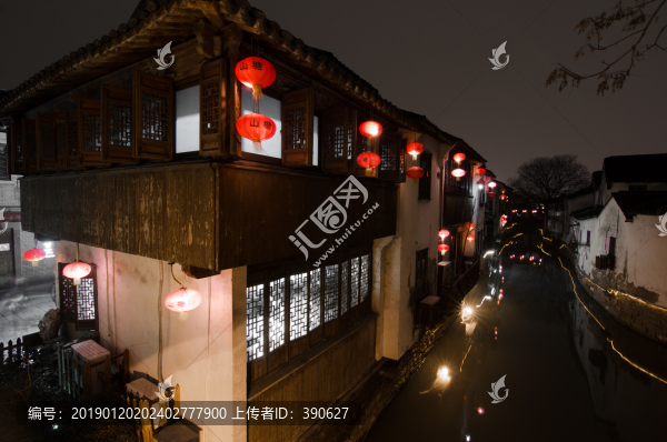 山塘夜景