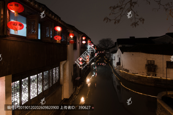 山塘夜景