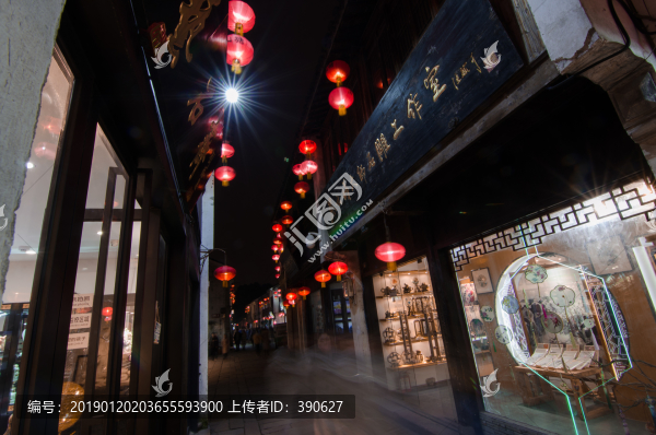山塘夜景