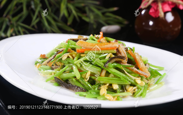 芹菜炒鰻鲞