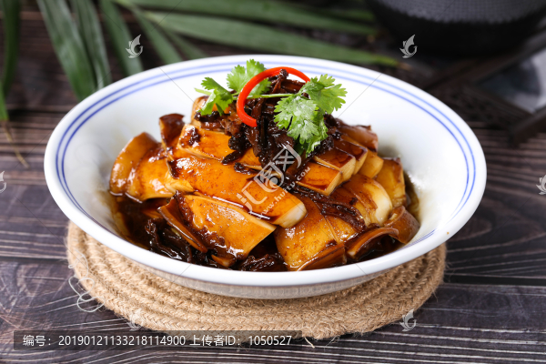筍麩菜烤目魚