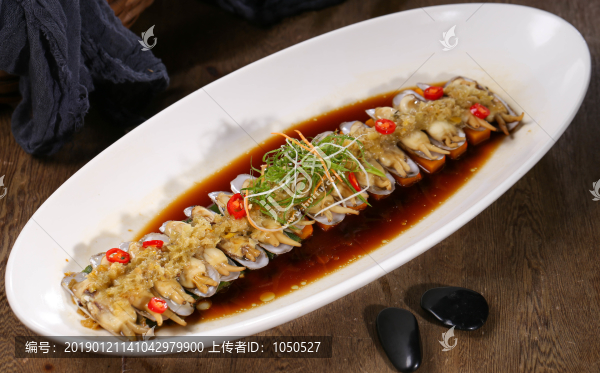 醬料時(shí)蔬蒸蟶子