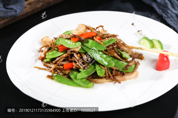 茶樹菇炒豬頸肉