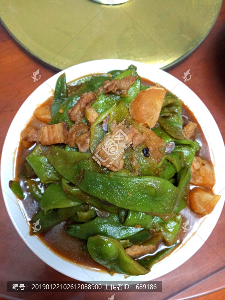 燉豆角