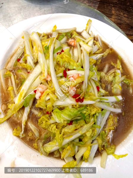 蝦仁娃娃菜