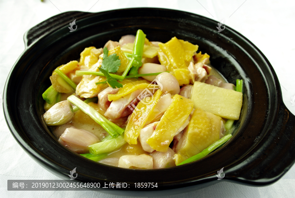 姜蔥清燜雞