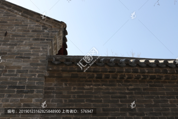 青磚墻背景