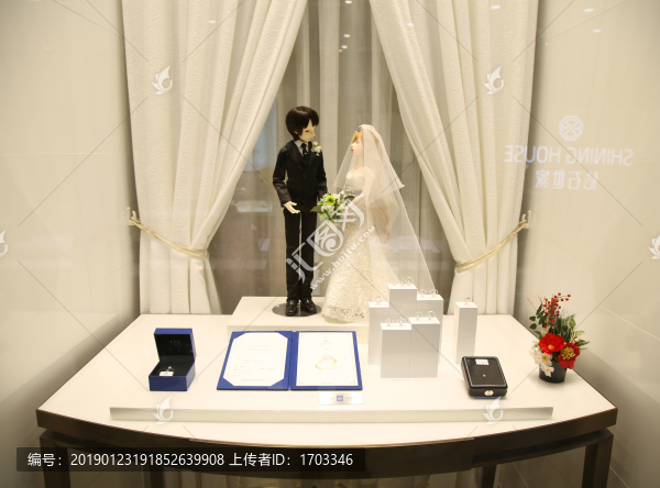 珠寶首飾店櫥窗展示
