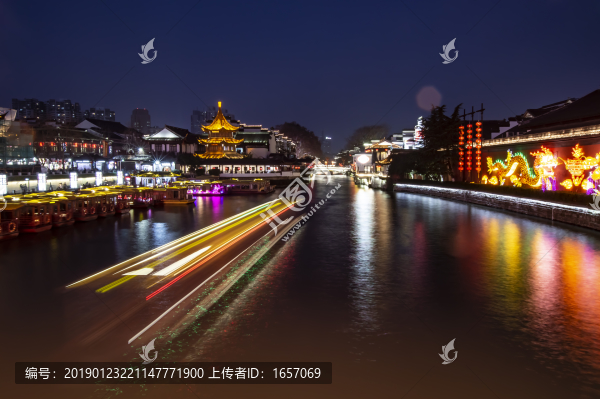 秦淮河夜景