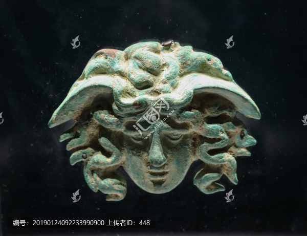美杜莎銅像