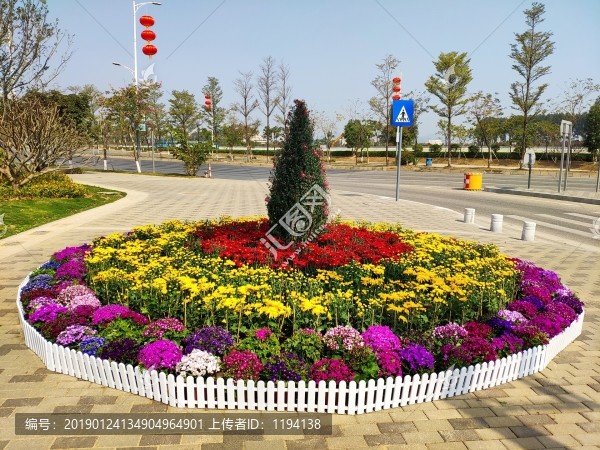 景觀花圃