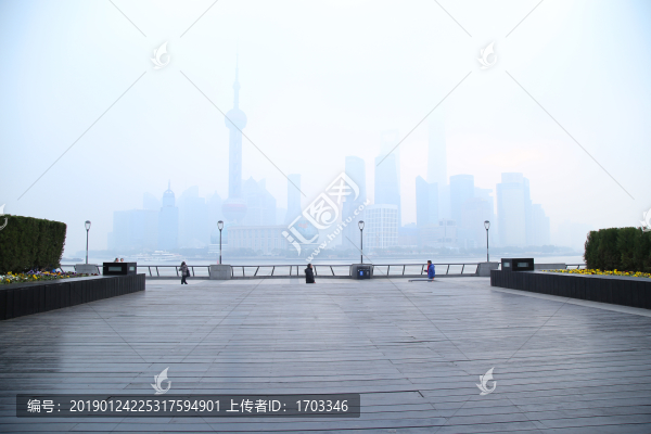 上海外灘清晨